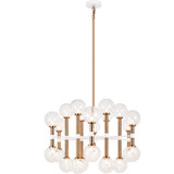 Stellar 24 Light Large Chandelier by Matteo - C75324