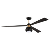 Otto 3 Blade Ceiling Fan with Light Kit 60 Inches Wide by Craftmade - OTT60-3