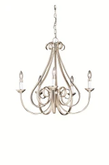 Dover 5 Light Medium Candle Style Chandelier by Kichler - 2021