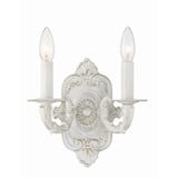 Paris Market 2 Light Candle Style Wall Sconce 10 Inch Wide by Crystorama - 5122