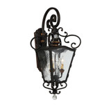 Brixton Ivy 3 Light Candle Style Outdoor Wall Lantern by Minka Lavery - 9333