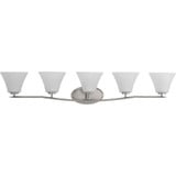 Bravo 5 Light Vanity Light by Progress - P2016