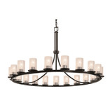 Fusion Dakota 21 Light Chandelier by Justice Design FSN-8716-10-SEED - FSN-8716-10-SEED