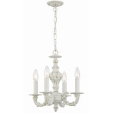 Paris Market 4 Light Mini Chandelier by Crystorama - 5124