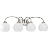 Carisa 4 Light Vanity Light by Progress - P300087