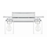 Clark 2 Light Bath Vanity 9.38 Inch Tall and 17.38 Inch Wide by Craftmade - 20417
