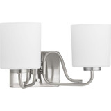 Tobin 2 Light Vanity Light by Progress - P300219