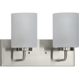 Merry 2 Light Vanity Light by Progress - P300328