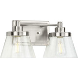 Hinton 2 Light Vanity Light by Progress - P300349
