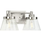 Hinton 2 Light Vanity Light by Progress - P300349