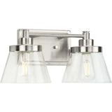 Hinton 2 Light Vanity Light by Progress - P300349