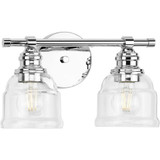 Ambrose 2 Light Vanity Light by Progress - P300374