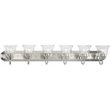 6 Light Vanity Light by Progress - P300394