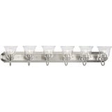 6 Light Vanity Light by Progress - P300394