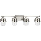 Beckner 4 Light Vanity Light by Progress - P300425