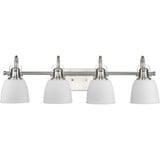 Preston 4 Light Vanity Light by Progress - P300429