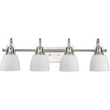 Preston 4 Light Vanity Light by Progress - P300429