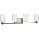 Adley 4 Light Vanity Light by Progress - P300468