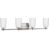 Adley 4 Light Vanity Light by Progress - P300468