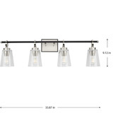 Cassell 4 Light Vanity Light by Progress - P300483