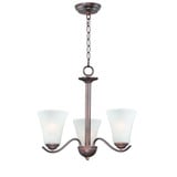 Vital 3 Light Small Chandelier by Maxim - 12073