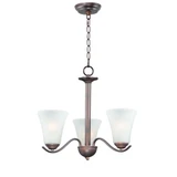 Vital 3 Light Small Chandelier by Maxim - 12073