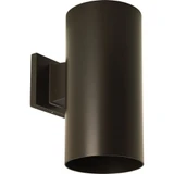 Cylinder 1 Light Outdoor Wall Lantern 12 Inch Tall by Progress - P5641