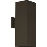 Square 2 Light Outdoor Wall Lantern by Progress - P5644
