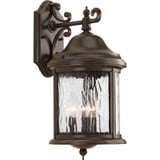 Ashmore 3 Light Outdoor Wall Lantern 16.5 Inch Tall by Progress - P5650
