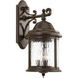 Ashmore 3 Light Outdoor Wall Lantern 20.5 Inch Tall by Progress - P5651