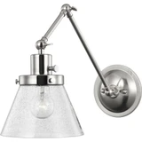 Hinton 1 Light Wall Sconce 14.38 Inch Tall by Progress - P710094