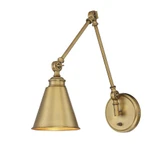Morland 1 Light Adjustable Wall Sconce by Savoy House - 9-961CP-1