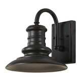 Redding Station 1 Light Small Outdoor Wall Lantern by Generation - OL8600
