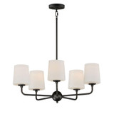 Bristol 5 Light Large Chandelier by Maxim - 12095
