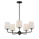 Bristol 5 Light Large Chandelier by Maxim - 12095