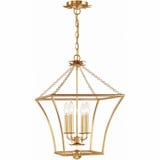 Broche 4 Light Medium Pendant by Crystorama - 516