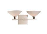 Galvaston 6W 2 LED Vanity Light by Kalco - 315132