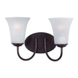 Logan 2 Light Vanity Light by Maxim - 10052FT