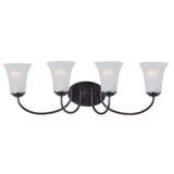 Logan 4 Light Vanity Light by Maxim - 10054FT