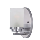 Corona 1 Light Frosted Glass Wall Sconce by Maxim - 10211FT