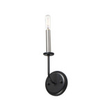 Wesley 1 Light Candle Style Wall Sconce by Maxim - 10321