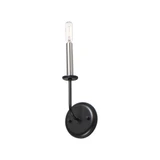 Wesley 1 Light Candle Style Wall Sconce by Maxim - 10321