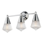 Hargreaves 3 Light Vanity Light by Maxim - 10393PR