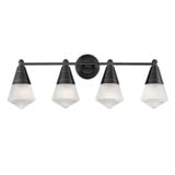 Hargreaves 4 Light Vanity Light by Maxim - 10394PR