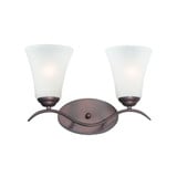 Vital 2 Light Vanity Light by Maxim - 12082