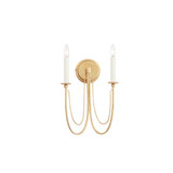 Plumette 2 Light Candle Style Wall Sconce by Maxim - 12161