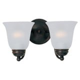 Basix 2 Light Vanity Light by Maxim - 2121FT