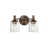 Swirl 2 Light Wall Sconce by Maxim - 21352CR