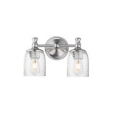Swirl 2 Light Wall Sconce by Maxim - 21352CR