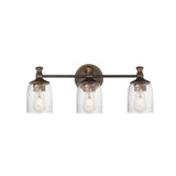 Swirl 3 Light Vanity Light by Maxim - 21353CR